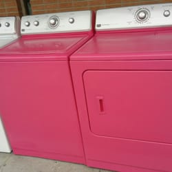 G&l Appliance - Cute pink washer and dryer set $599 90 Days warranty