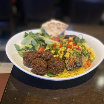 Dish N Dash - Milpitas - Grilled salmon with 2 sides - Middle Eastern Near Me - Milpitas, California Dish N Dash - Milpitas - Grilled salmon with 2 sides - Middle Eastern Near Me - Milpitas, California