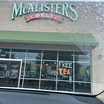 McAlister's Deli - Free Tea at McAlisters - Sandwiches Near Me - Carrollton, Texas McAlister's Deli - Free Tea at McAlisters - Sandwiches Near Me - Carrollton, Texas