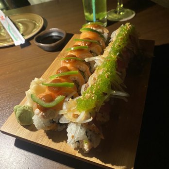 Japengo - Ka'alapani roll and blackened ahi roll. - Asian Fusion Near Me - Lahaina, Hawaii Japengo - Ka'alapani roll and blackened ahi roll. - Asian Fusion Near Me - Lahaina, Hawaii