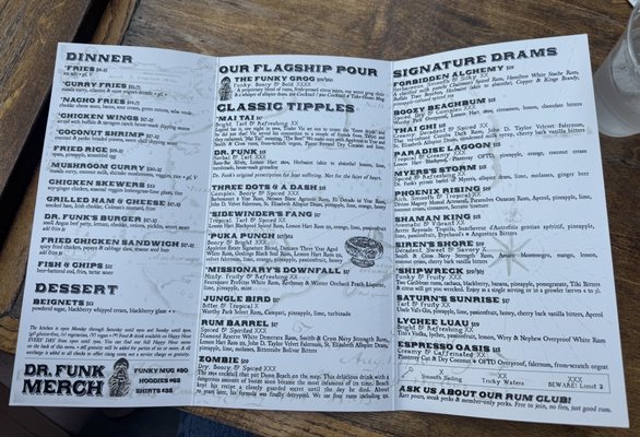 Menu photo 8 Dr. Funk San Jose, CA Menu photo 8 Dr. Funk San Jose, CA