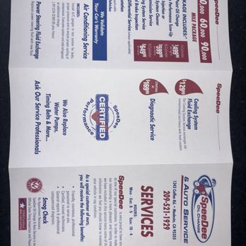 SpeeDee Oil Change & Auto Service - Services - Auto Repair Near Me - Modesto, California SpeeDee Oil Change & Auto Service - Services - Auto Repair Near Me - Modesto, California