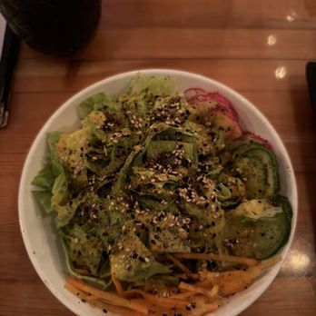 Ima Izakaya - Green salad with ginger dressing - Izakaya Near Me - Detroit, Michigan