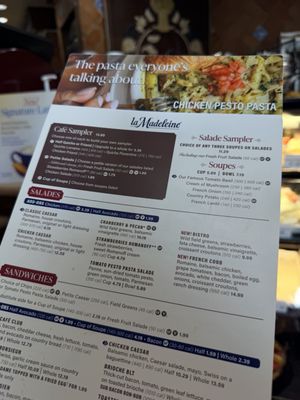 Menu photo 2 la Madeleine Webster, TX