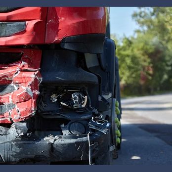 The Kryder Law Group - A semi truck showing damage from a collision - Personal Injury Law Near Me - Chicago, Illinois The Kryder Law Group - A semi truck showing damage from a collision - Personal Injury Law Near Me - Chicago, Illinois