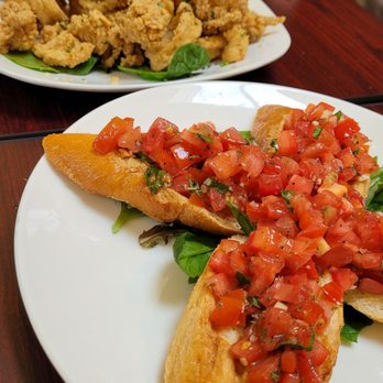 Buona Italia Caffe - Bruschetta and calamari fritti - Italian Near Me - Pacifica, California