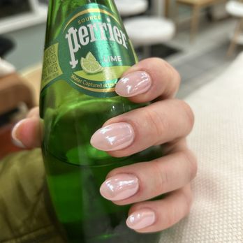 Gems Nail Studio - chrome gel nails + complimentary perrier - Nail Salons Near Me - Los Angeles, California