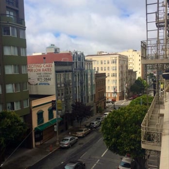 Hotel Vertigo - The view from our room (#405)  looking to the right - Hotels Near Me - San Francisco, California