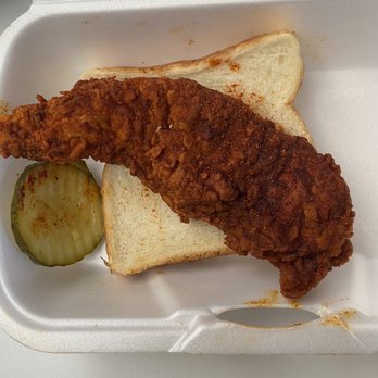 Angry Chickz - Single tender (medium heat) - Chicken Shop Near Me - Las Vegas, Nevada Angry Chickz - Single tender (medium heat) - Chicken Shop Near Me - Las Vegas, Nevada