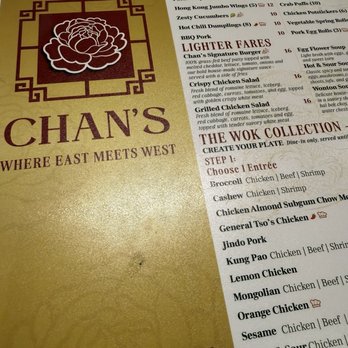 Chan's Steakery - Menu - Chinese Near Me - Milwaukie, Oregon