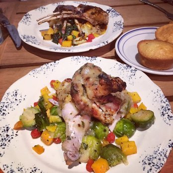 The Ranch - Half bird and boar chops with corn bread. New favorite entrees. - Steakhouses Near Me - Irving, Texas The Ranch - Half bird and boar chops with corn bread. New favorite entrees. - Steakhouses Near Me - Irving, Texas
