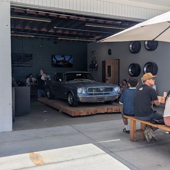 Petrol Club - Outside area to the garage - Coffee & Tea Near Me - San Clemente, California Petrol Club - Outside area to the garage - Coffee & Tea Near Me - San Clemente, California