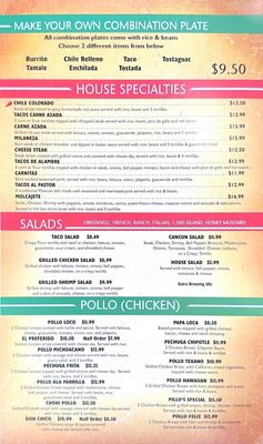 Menu photo 1 El Potrillo Savannah, TN