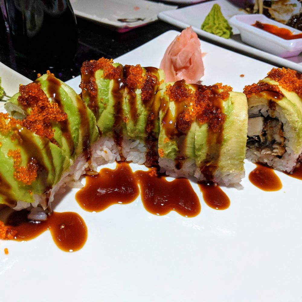 Ronnie Sushi - Caterpillar Roll - Sushi Bars Near Me - Anchorage, Alaska Ronnie Sushi - Caterpillar Roll - Sushi Bars Near Me - Anchorage, Alaska