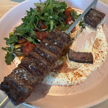 Ezov - beef skewer - Middle Eastern Near Me - Austin, Texas