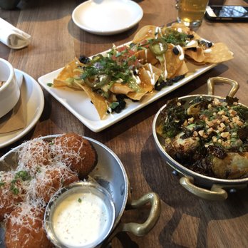 Eureka! - Mac N- Cheese Balls Crispy Glazed Brussels Sprouts Grilled Chicken Nachos - Burgers Near Me - Claremont, California Eureka! - Mac N- Cheese Balls Crispy Glazed Brussels Sprouts Grilled Chicken Nachos - Burgers Near Me - Claremont, California