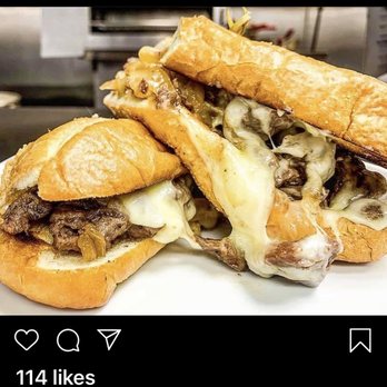 The Blind Rhino - The Cheesesteak I was expecting - Sports Bars Near Me - Bridgeport, Connecticut
