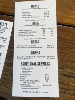 Menu photo 2 Crydermans Barbecue Cocoa, FL