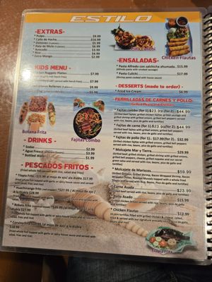 Menu photo 4 Mariscos El General Oklahoma City, OK