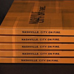 Lithographics - Hardcover book printed for the Nashville Area Chamber of Commerce's Amazon HQ2 proposal.