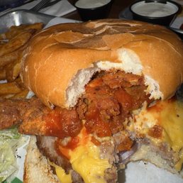 The kicking chicken burger was fireeeee The kicking chicken burger was fireeeee