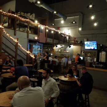 Lincoln's Beard Brewing - Bar area and view of second floor - Breweries Near Me - Miami, Florida Lincoln's Beard Brewing - Bar area and view of second floor - Breweries Near Me - Miami, Florida