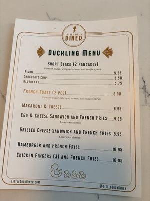 Menu photo 4 Little Duck Diner Savannah, GA Menu photo 4 Little Duck Diner Savannah, GA
