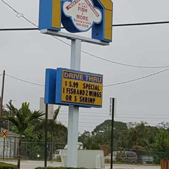 Fish & More Restaurant - the sign for the restaurant - Seafood Near Me - West Palm Beach, Florida Fish & More Restaurant - the sign for the restaurant - Seafood Near Me - West Palm Beach, Florida