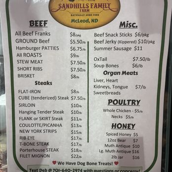 First Avenue Market - a menu for a restaurant - Grocery Near Me - Fargo, North Dakota