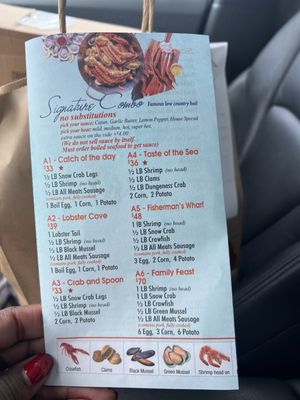 Menu photo 1 Cajun Boil Bar Reynoldsburg, OH
