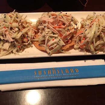 Sushi Island - Kani salad with crab meat - Sushi Bars Near Me - Elmhurst, New York