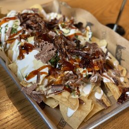 BBQ Nachos! Who doesn't like these? BBQ Nachos! Who doesn't like these?
