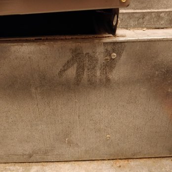Deljo Heating and Cooling - Due to improper install, the air filter vent is bent and cannot fit an air filter - Heating & Air Conditioning/HVAC Near Me - Park Ridge, Illinois