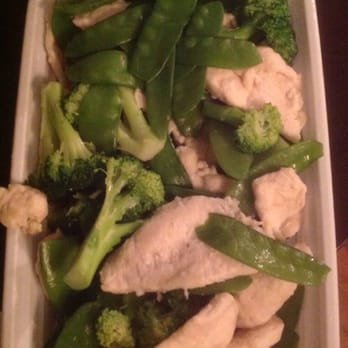 Hot Wok - Chicken with steamed broccoli and snap peas. - Chinese Near Me - Jacksonville, Florida Hot Wok - Chicken with steamed broccoli and snap peas. - Chinese Near Me - Jacksonville, Florida