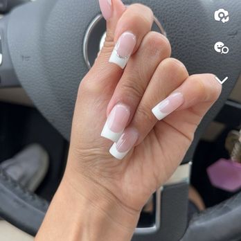 MOI Nails Studio - 1st set Gel X white tip - Nail Salons Near Me - Los Angeles, California