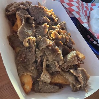 Mythpoint Bistro - We thought about a gyro and she suggested gyro on fries! - Greek Near Me - Westlake Village, California