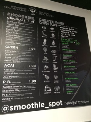 Menu photo 3 Smoothie Spot - West Kendall Miami, FL Menu photo 3 Smoothie Spot - West Kendall Miami, FL
