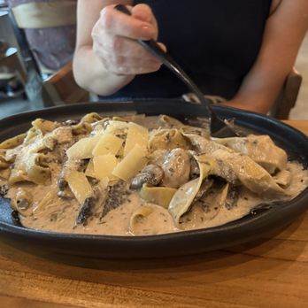 Capriccio - pappardelle mushroom pasta - Italian Near Me - Miami, Florida Capriccio - pappardelle mushroom pasta - Italian Near Me - Miami, Florida