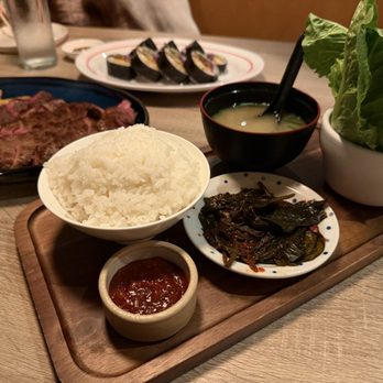 Domo Domo - American Wagyu ribeye (Valentine's special) with sides - Japanese Near Me - Ewa Beach, Hawaii Domo Domo - American Wagyu ribeye (Valentine's special) with sides - Japanese Near Me - Ewa Beach, Hawaii
