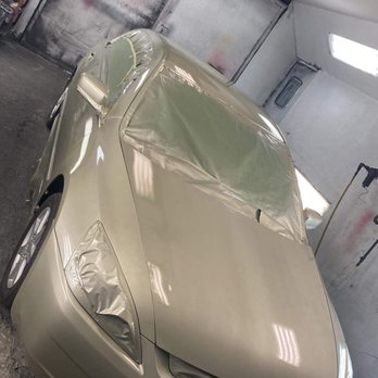 Econo Auto Painting - Getting the darker brown color corrected with a new paint color. - Body Shops Near Me - Columbia, South Carolina Econo Auto Painting - Getting the darker brown color corrected with a new paint color. - Body Shops Near Me - Columbia, South Carolina