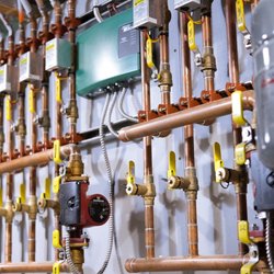 802 HVAC - Hydronic heating manifold
