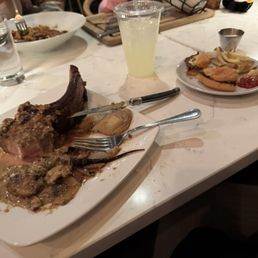 Bone was bigger than the meat but still plenty.
