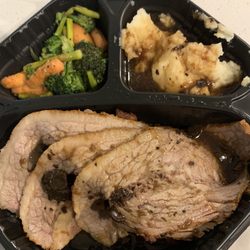 TooJay’s Deli * Bakery * Restaurant - Beef brisket meal - potato pancakes under the beef