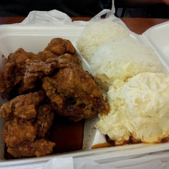 Sugoi - spicy chicken with rice and macaroni salad - Japanese Near Me - Honolulu, Hawaii Sugoi - spicy chicken with rice and macaroni salad - Japanese Near Me - Honolulu, Hawaii