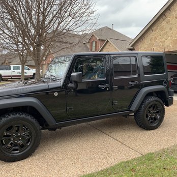 Tyler's Auto Detailing - Please ignore my goofy husband! I thought I was a neat freak but those tires are cleaner than my kitchen granite! - Auto Detailing Near Me - Little Elm, Texas