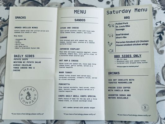 Menu photo 1 Meat & Company Niskayuna, NY Menu photo 1 Meat & Company Niskayuna, NY