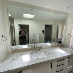 Frameless Mirror