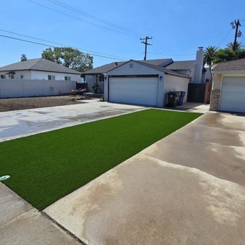 Pacific Coast Turf - Side Area with Turf Added - Artificial Turf Near Me Pacific Coast Turf - Side Area with Turf Added - Artificial Turf Near Me