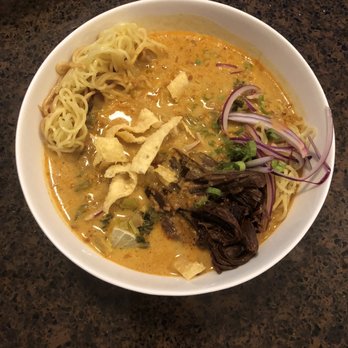 Indo - Khao Soi with short ribs - Pan Asian Near Me - St. Louis, Missouri