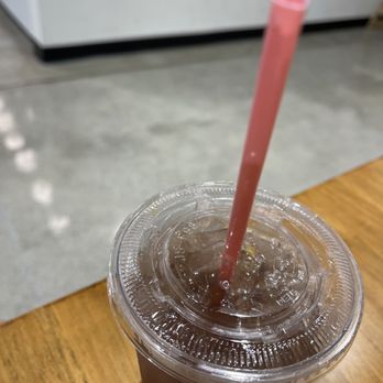L'Ami Bakery - a plastic cup with a pink straw - Bakeries Near Me - Pearl City, Hawaii L'Ami Bakery - a plastic cup with a pink straw - Bakeries Near Me - Pearl City, Hawaii